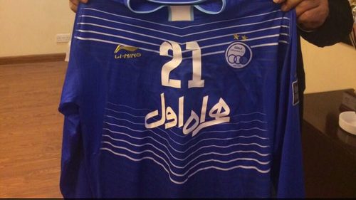 رونمایی از پیراهن استقلالی ها مقابل الاهلی امارات