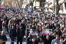 تشییع پیکر مطهر شهید سجاد شاهسنایی