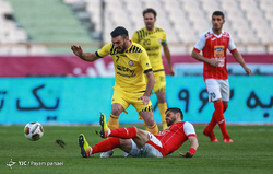 دیدار تیم های فوتبال پرسپولیس و گسترش فولاد