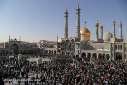 عزاداری شهادت حضرت زهرا(س) در حسینیه سید الشهدا قم