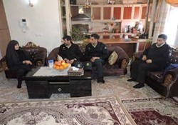 تشییع پیکر ۲ شهید نیروی انتظامی در زاهدان + فیلم