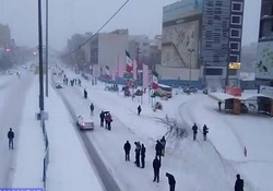 ایران یکپارچه سفیدپوش شد + فیلم