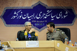 مراسم تودیع و معارفه جانشین سازمان بسیج مستضعفین