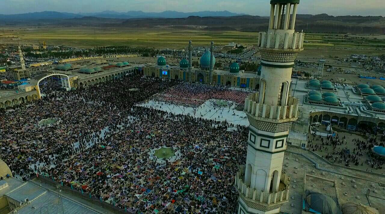 حال و هوای مسجد جمکران در آستانه نیمه شعبان + عکس و فیلم