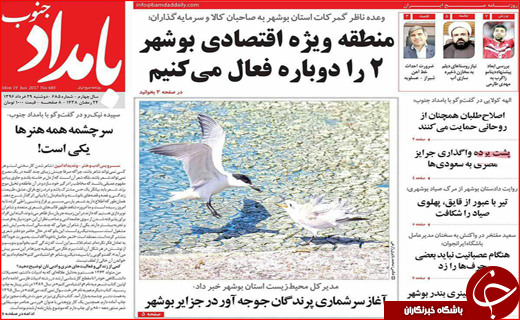  روزنامه های استانی