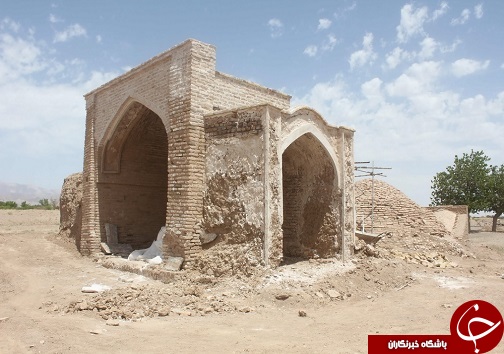 مرمت حوض انبار حاج غلامعلی سرایان+تصاویر