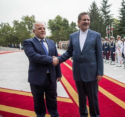 نشست مشترک جهانگیری و العبادی
