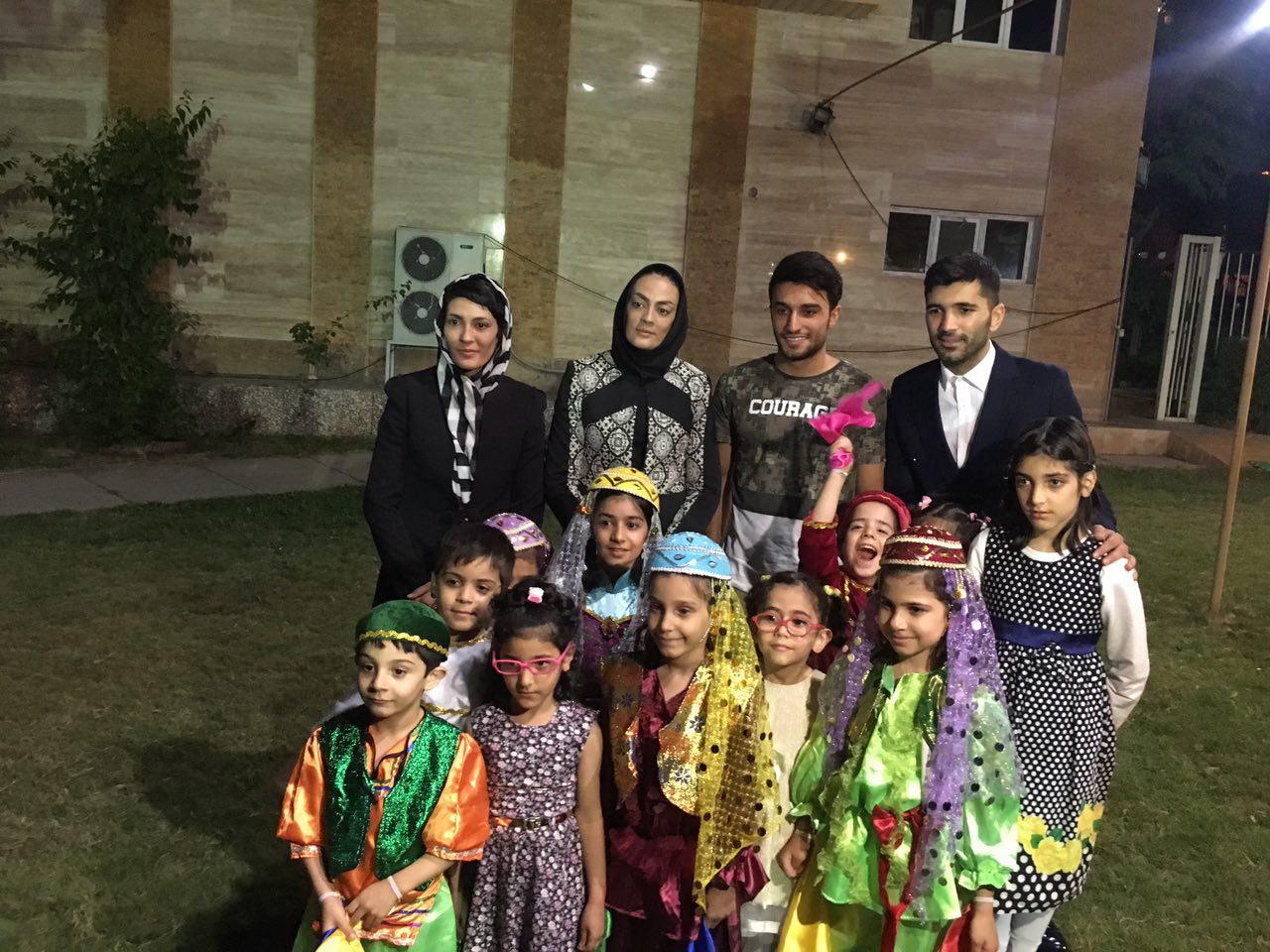 شيرخوارگاه آمنه میزبان ورزشکاران و مسئولان ورزشی + تصاویر