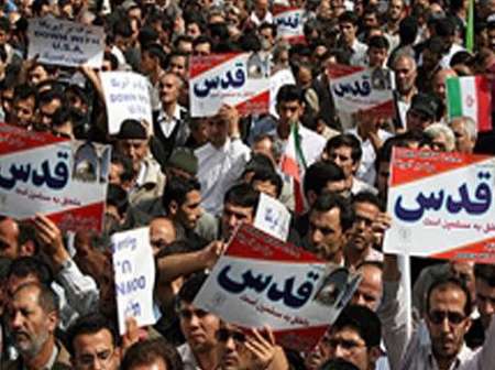 برگزاری راهپیمایی روز قدس در 8 نقطه شهرستان ملایر