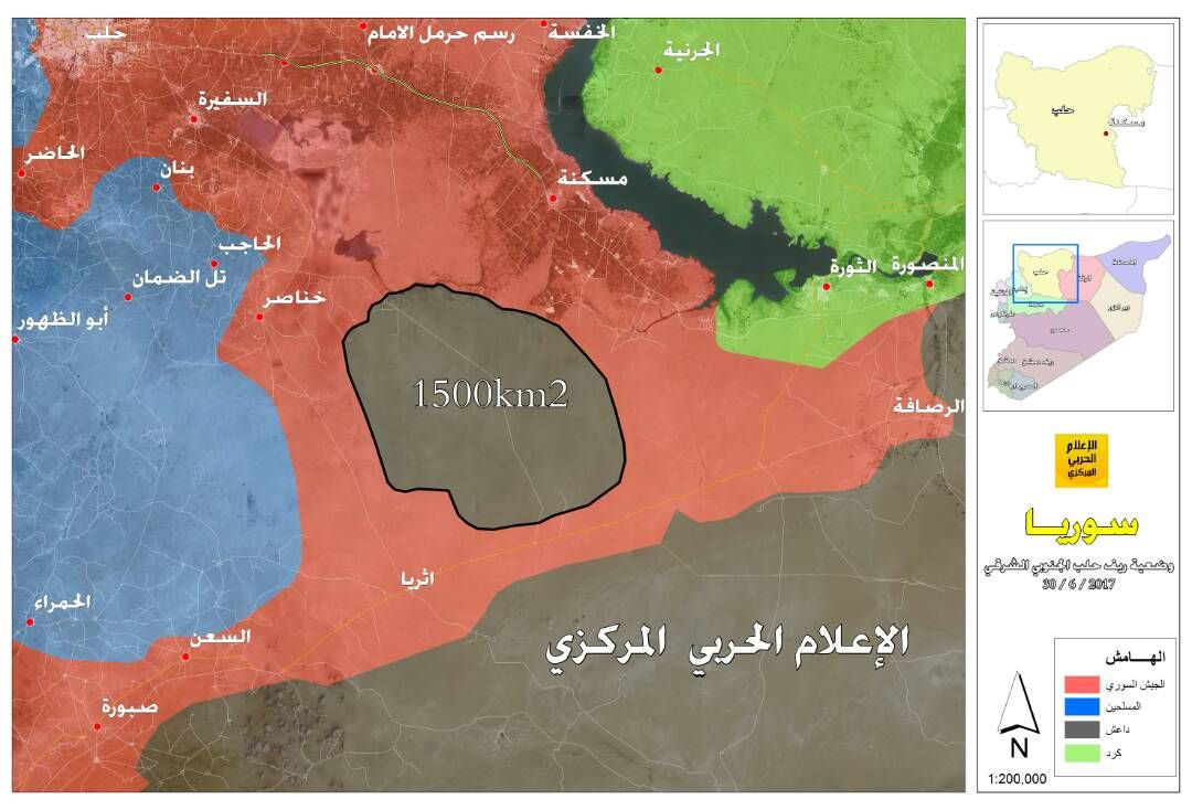 گسترده‌ترین پیشروی مقاومت در تاریخ جنگ سوریه/ خروج 3هزار کیلومتر مربعی داعش از حومه حلب
