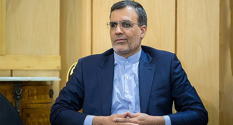 جابری انصاری تهران را به مقصد قزاقستان ترک کرد
