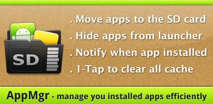 دانلود AppMgr Pro 4.15 برای اندروید ؛ رهایی از پیام کمبود حافظه در گوشی