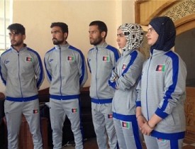 ورزشکاران دوش افغانستان وارد هندوستان شدند