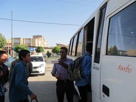 اعزام 18 دانش آموز لالجيني به اردوی بنیاد علوی