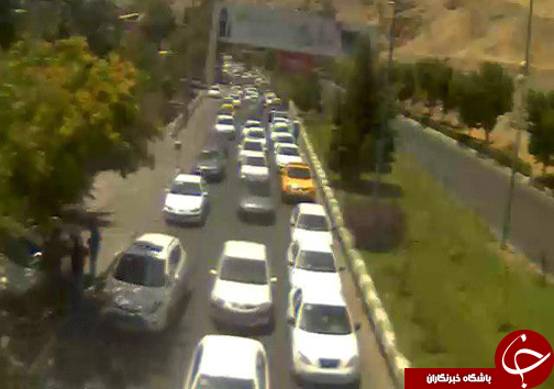 ترافیک سنگین و پرحجم در جاده‌های ارتباطی مازندران امروز (۱۶ تیرماه) + تصاویر