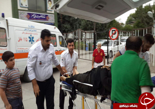 ۱۶ مصدوم و یک کشته در واژگونی مینی بوس+ تصاویر