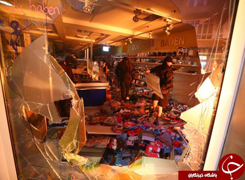تظاهرات علیه اجلاس گروه بیست به خشونت کشیده شد+ تصاویر
