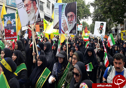 گزارش لحظه ‎به ‎لحظه از حماسه حضور مردم مازندران در روز جهانی قدس + تصاویر