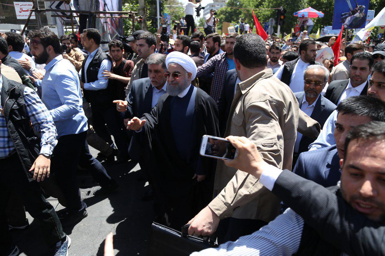 مسئولان در راهپیمایی روز قدس چه گفتند؟