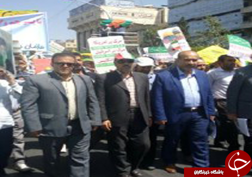 حضور شخصیت‌ها و مسئولان فارس در روز جهانی قدس + تصاویر