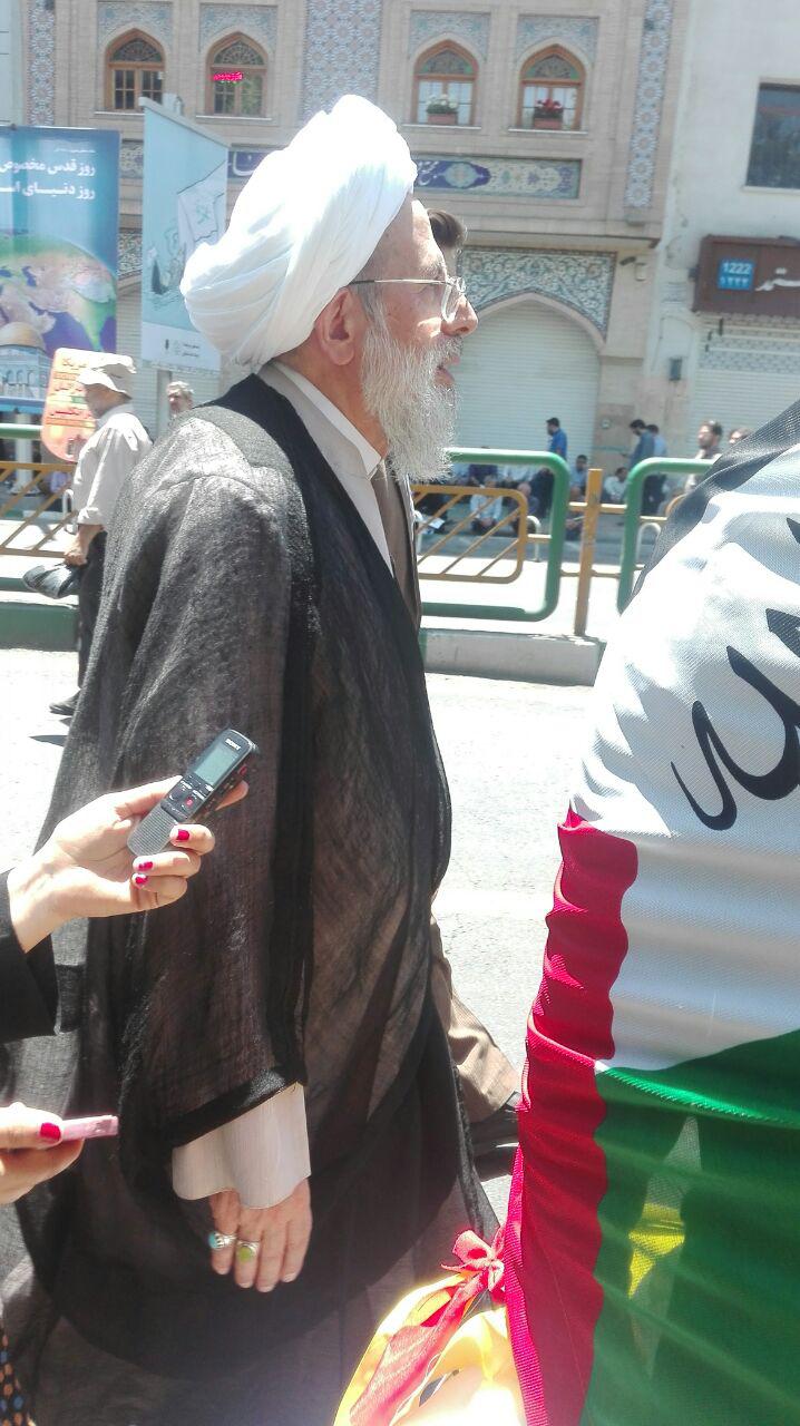 مسئولان در راهپیمایی روز قدس چه گفتند؟