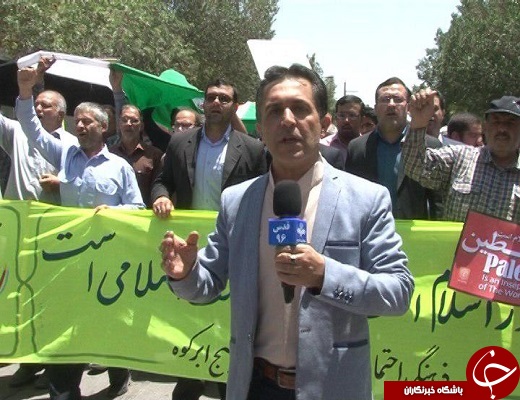 تجلی حضور مردم سراسر استان یزد در راهپیمایی روز قدس