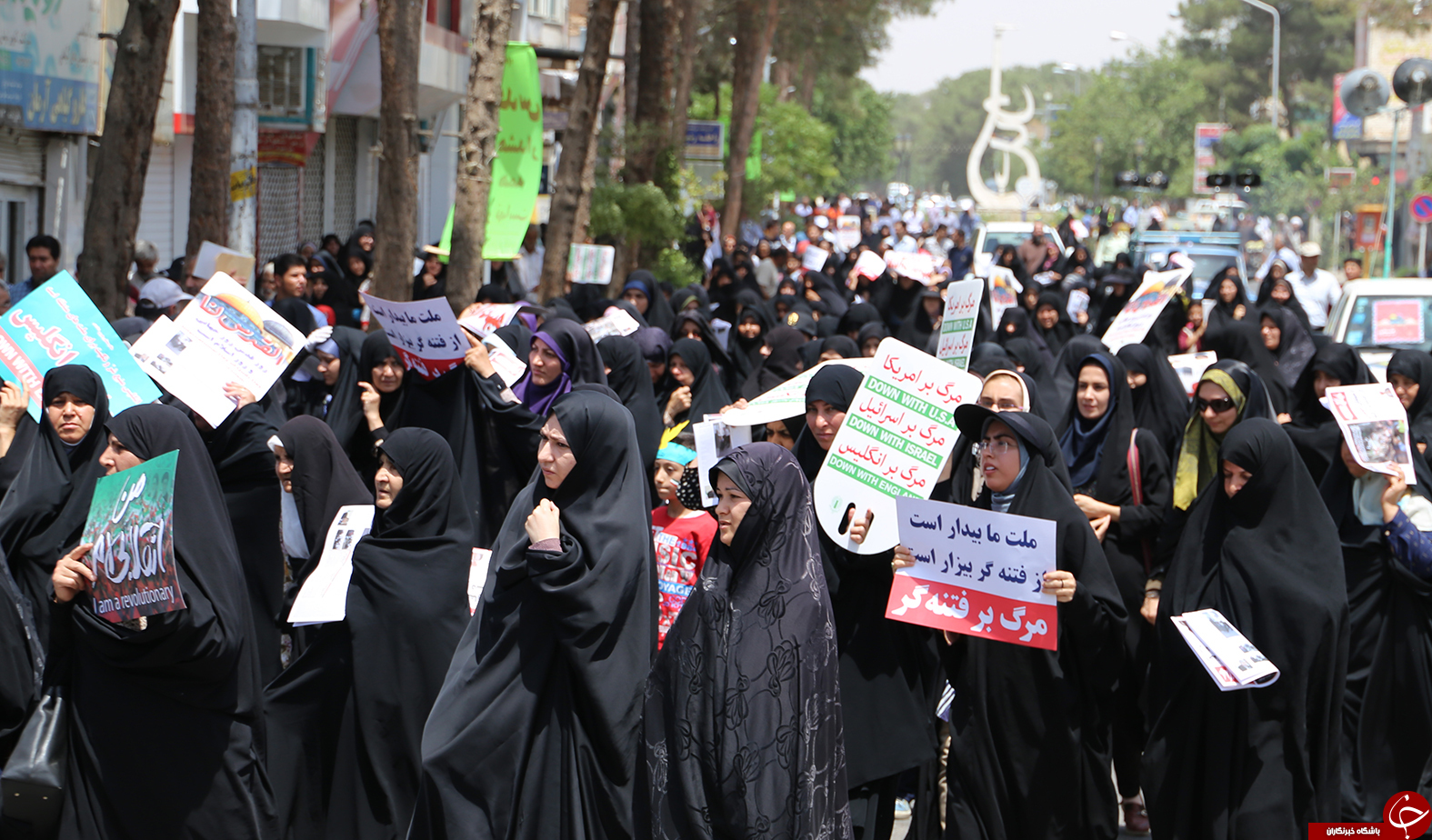 راهپیمایی روز قدس در شهرهای خراسان رضوی به روایت تصویر