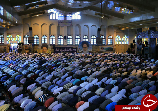 اقامه نماز عید فطر در مازندران + تصاویر