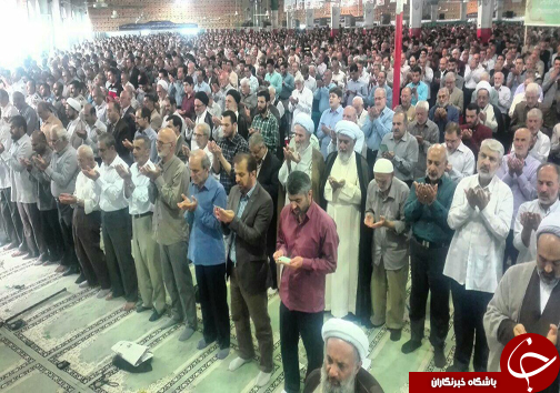 اقامه نماز عید فطر در مازندران + تصاویر