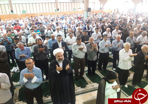 اقامه نماز عید فطر در مازندران + تصاویر