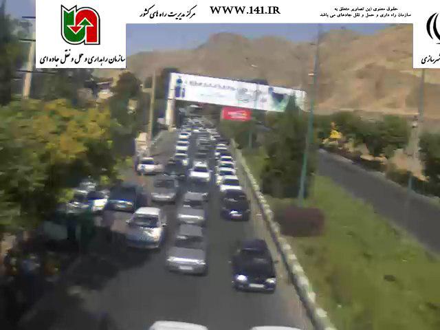 ترافیک سنگین در محورهای شمالی کشور ترافیک سنگین در محورهای شمالی کشور