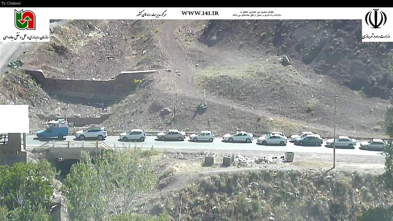 ترافیک سنگین در محورهای شمالی کشور ترافیک سنگین در محورهای شمالی کشور