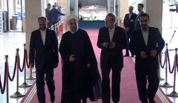 مراسم تحلیف دوازدهمین دوره ریاست جمهوری آغاز شد