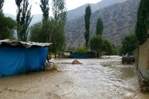 سیلاب دوباره در باغملک جاری شد/نیروهای امدادی و خدمات رسان در باغملک آماده باش هستند