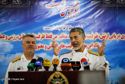 نشست خبری فرمانده نیروی دریایی ارتش جمهوری اسلامی ایران