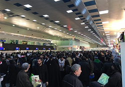 زحمات شبانه روزی عاشقان حسینی در بزرگترین گردهمایی جهان + فیلم