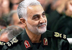 بی محلی سردار سلیمانی به نامه آمریکایی ها + فیلم