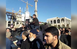 بدرقه یار با وفای انقلاب اسلامی در پنجمین روز زمستان + فیلم