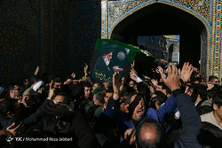 مراسم چهلمین روز ارتحال آیت‌الله هاشمی‌شاهرودی در قم