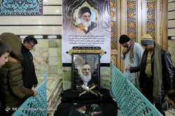 مراسم چهلمین روز ارتحال آیت‌الله هاشمی‌شاهرودی در قم