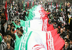 جشن چهل سالگی انقلاب اسلامی در سوریه + فیلم