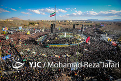 تشییع شهدای گمنام در گرگان