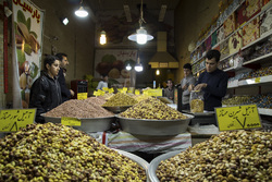 بازار گل  در آستانه ی سال نو