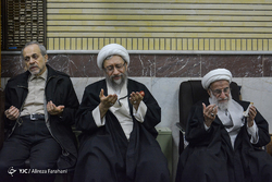 مراسم بزرگداشت آیت‌الله مؤمن در حسینیه امام خمینی