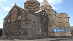 طبیعت شگفت انگیز زمستانی دریاچه سمیرم  + فیلم