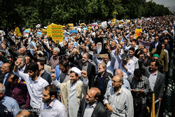 عدالت خواهی بین‌المللی- راهپیمایی روز قدس در تهران