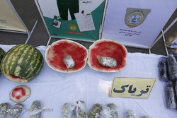 نشست خبری رئیس پلیس مبارزه با مواد مخدر