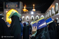 مراسم احیاء شب بیست و سوم ماه رمضان در مصلی اهواز