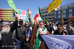 عدالت خواهی بین‌المللی - راهپیمایی روز قدس در تهران(4)