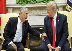 پاسخ جالب رئیس جمهور پرتغال به متلک ترامپ + فیلم